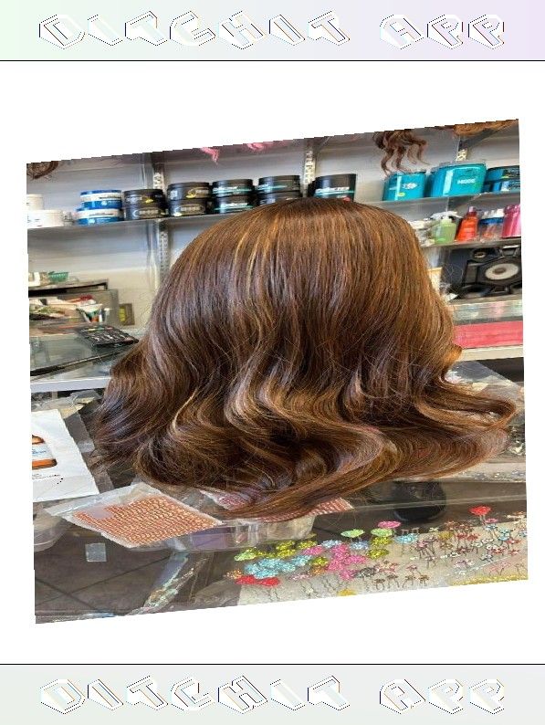magazine note Transform Your Appearance with Wigs in All Sizes and Color Options