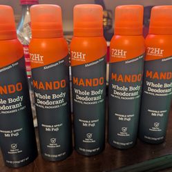 One Mando Spray Deodorant - Mt Fuji Scent - Whole Body