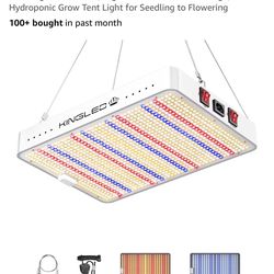 2x KINGLED KP2000 LED GROW Lights