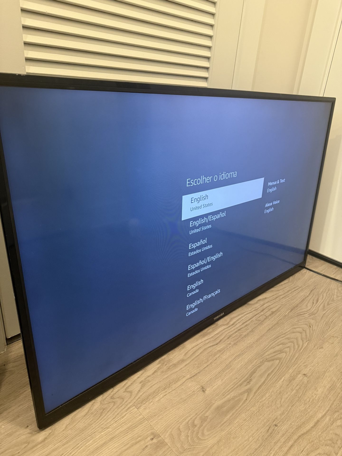 Toshiba 55 Inch FIRE Smart TV with Alexa