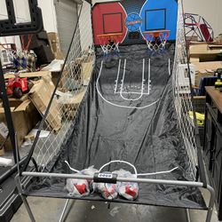 Assembled New AS IS Foldable Basketball Arcade Game