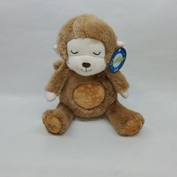 FAO Schwarz Soothings Endangered Earth Monkey 10" Stuffed Animal