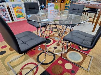 New 5pc Contemporary Dining Set