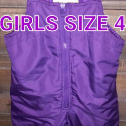 KIDS SIZE 4 SNOWBIB ❄️⛄️