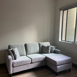 Grey Reversible Stark Couch 