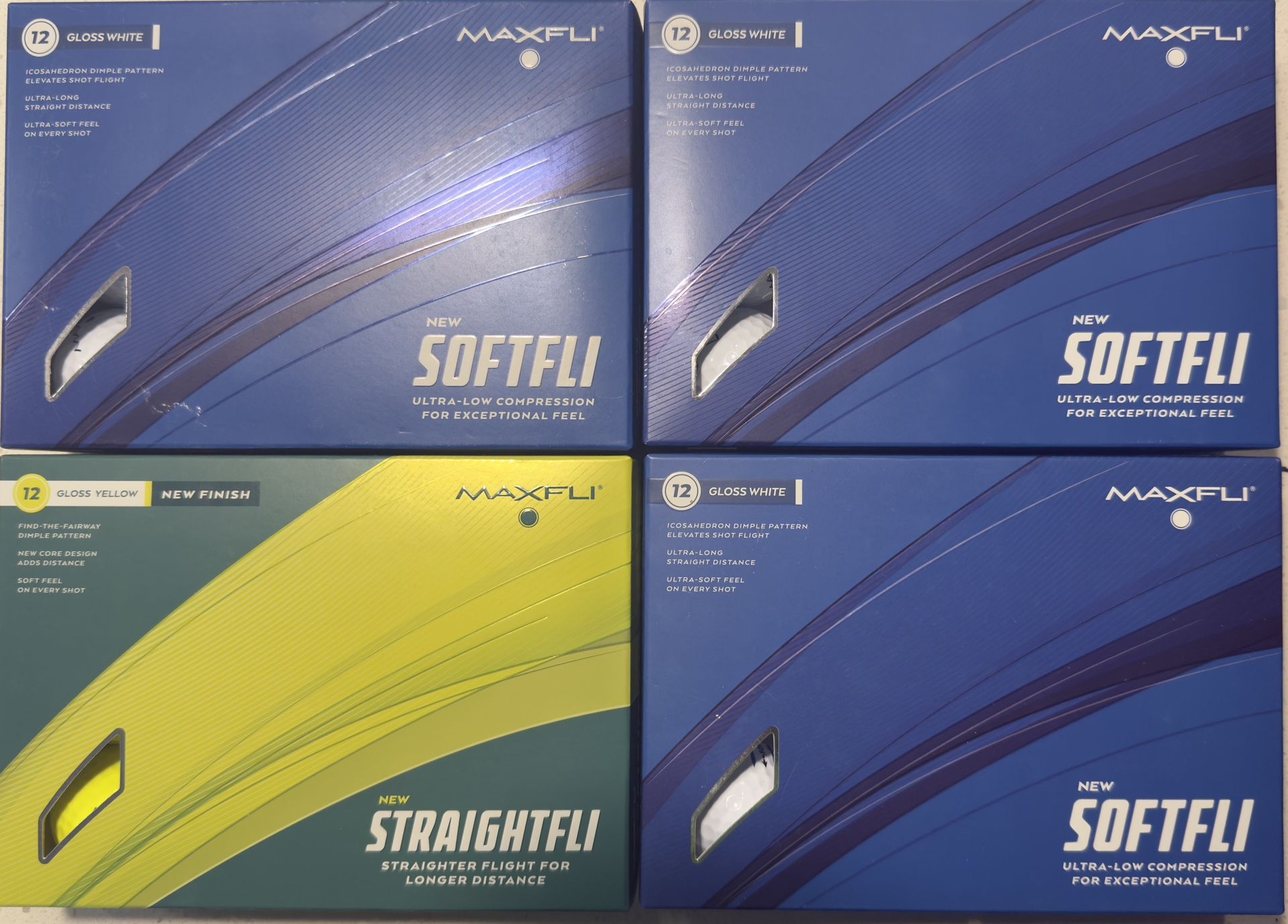 Golf Balls 48 White And Yellow