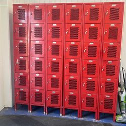 36 Red Lockers 