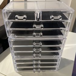 Plastic Acrylic Makeup Organizer