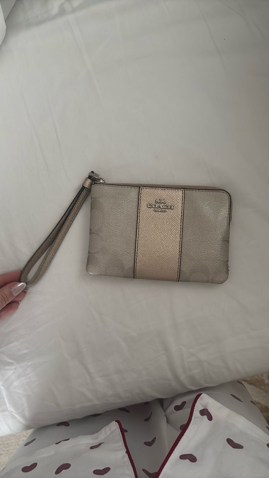 Coach Signature Wristlet