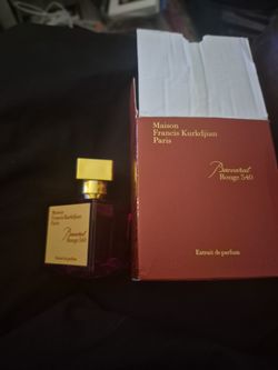 Baccarat Rouge 540 French Perfume
