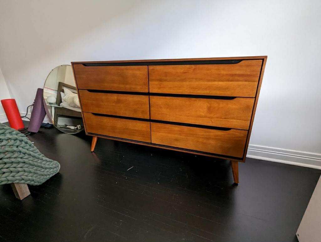 New Mid Century Modern Dresser / Free Delivery