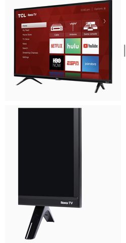 TCL 32 inch smart tv - ROKU