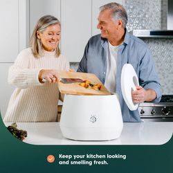 Lomi | World's First Smart Waste Electric Kitchen Composter | Turn Waste into Natural Fertilizer with a Single Button with Lomi. 