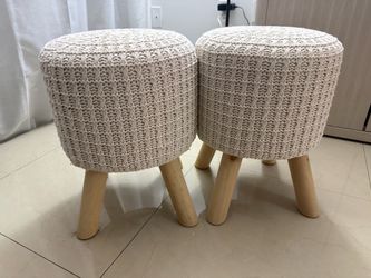 TWO STOOL CHAIRS