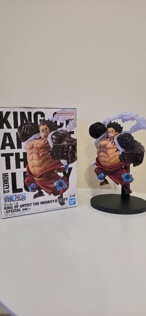 Banpresto One Piece - King of Artist: Monkey D. Luffy (Gear Fourth) - Special Ver. Figure