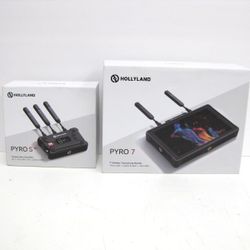 Hollyland Pyro 7 Wireless Transceiver Monitor and Pyro S Transmitter