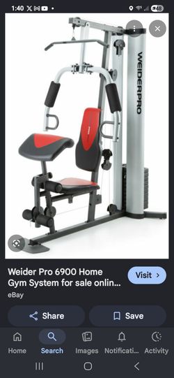 Wokout gym weider pro 6900