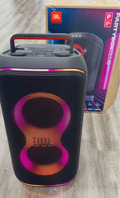 New JBL PartyBox Club 120. Bluetooth party speaker, great for bringing pure party energy. Have multiple available if you need more than one!