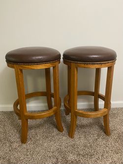 Swivel Counter Stool With solid wood