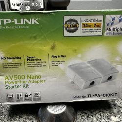 TP-Link TL-PA4010KIT POWERLINE ADAPTER
