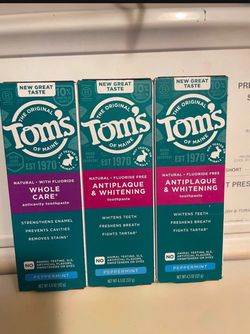 Toms toothpaste