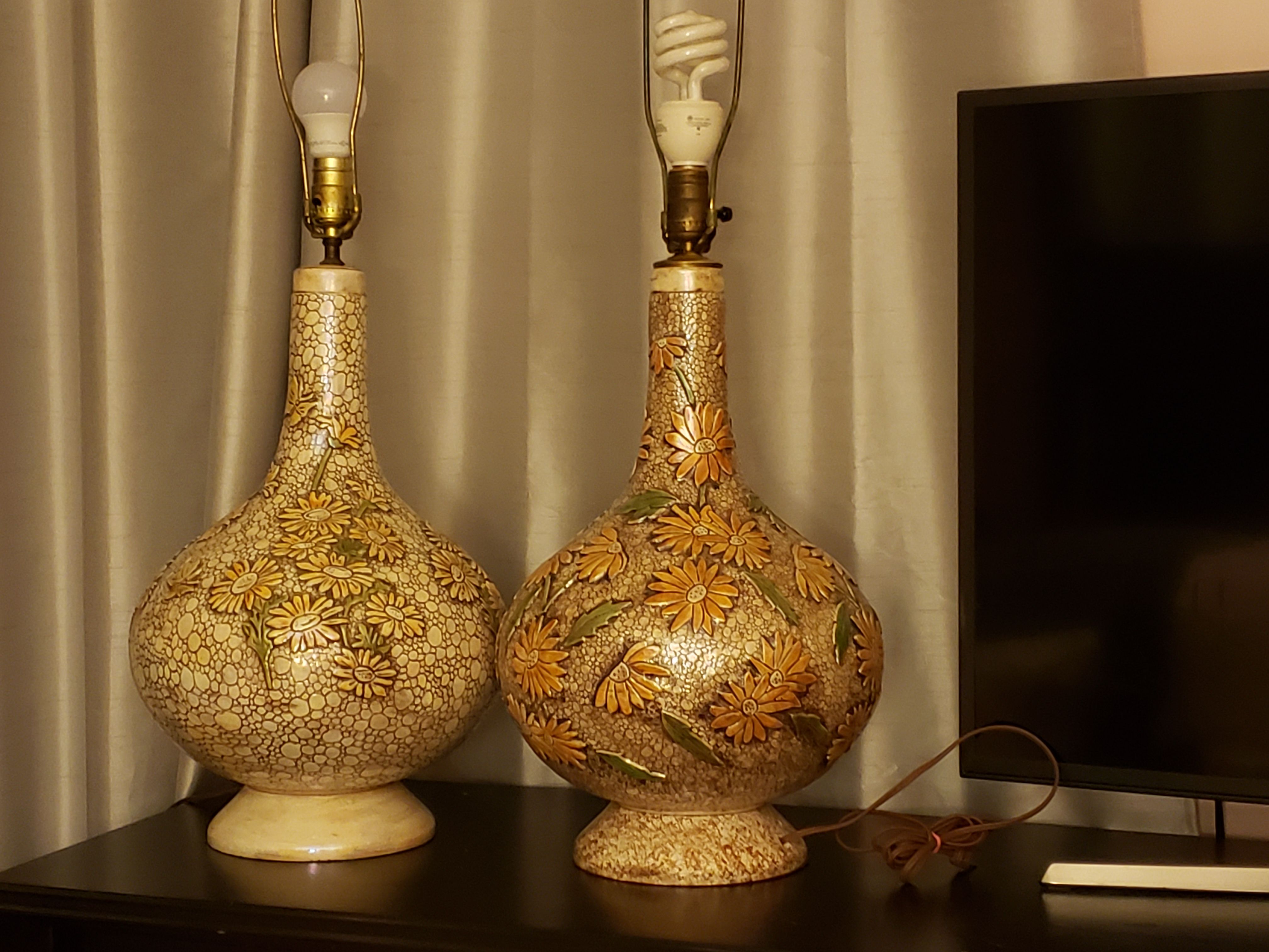 Beautiful Vintage Lamps Rare