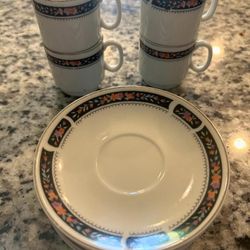 Fine China expresso set - porcelain 