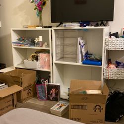 White Bookshelf