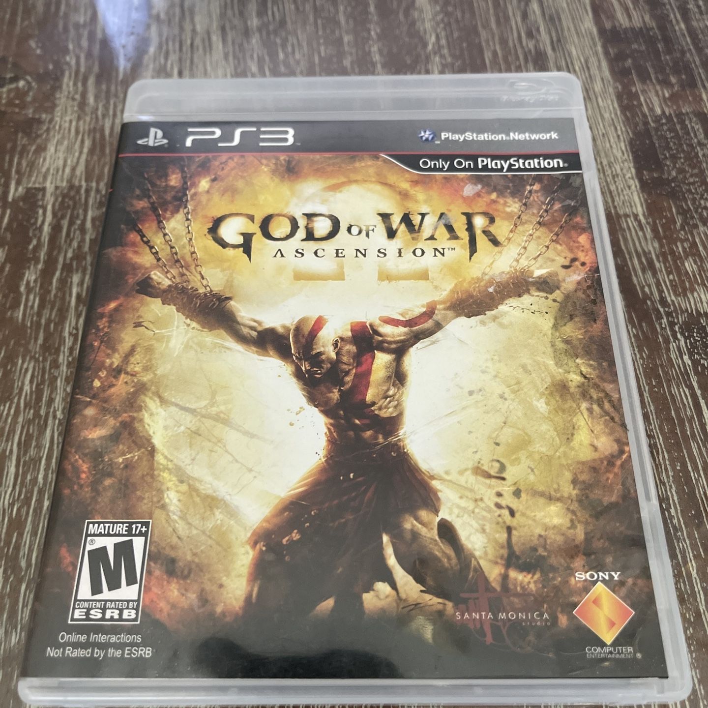  PS3 God of War: Ascension : Sony Computer Entertainme