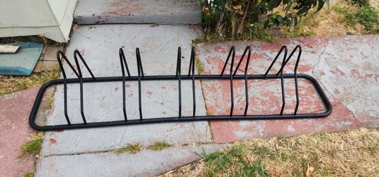 Metal Bike Rack 5-slot bike rack