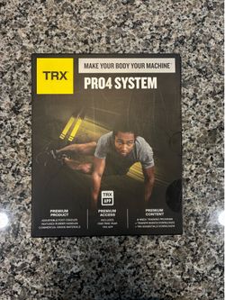 BRAND NEW Sealed TRX PRO4 Suspension Trainer System