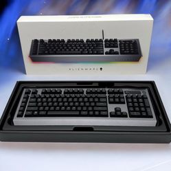 Alienware - AW768 Wired Gaming Mechanical Brown Switch Keyboard Backlight