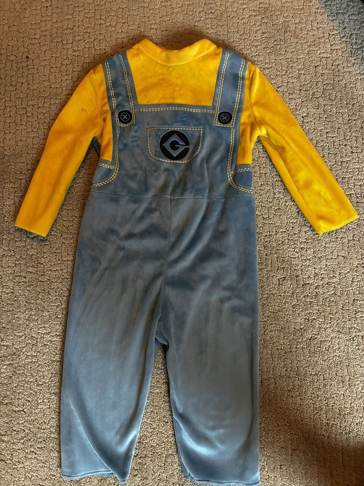 Toddler minion costume