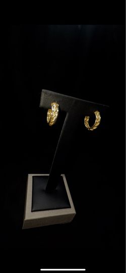 14K ROPE HOOPS