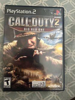 PS2 Call Of Duty 2 Big Red One