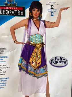 New, Beautiful Plus Size Deluxe Cleopatra Costume size  2X-3X
