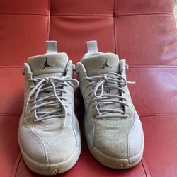 Jordan 12 Retro Low Top Wolf Grey Size US 9