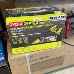 Ryobi EZ Clean Cordless Power Cleaner 18v 320 PSI