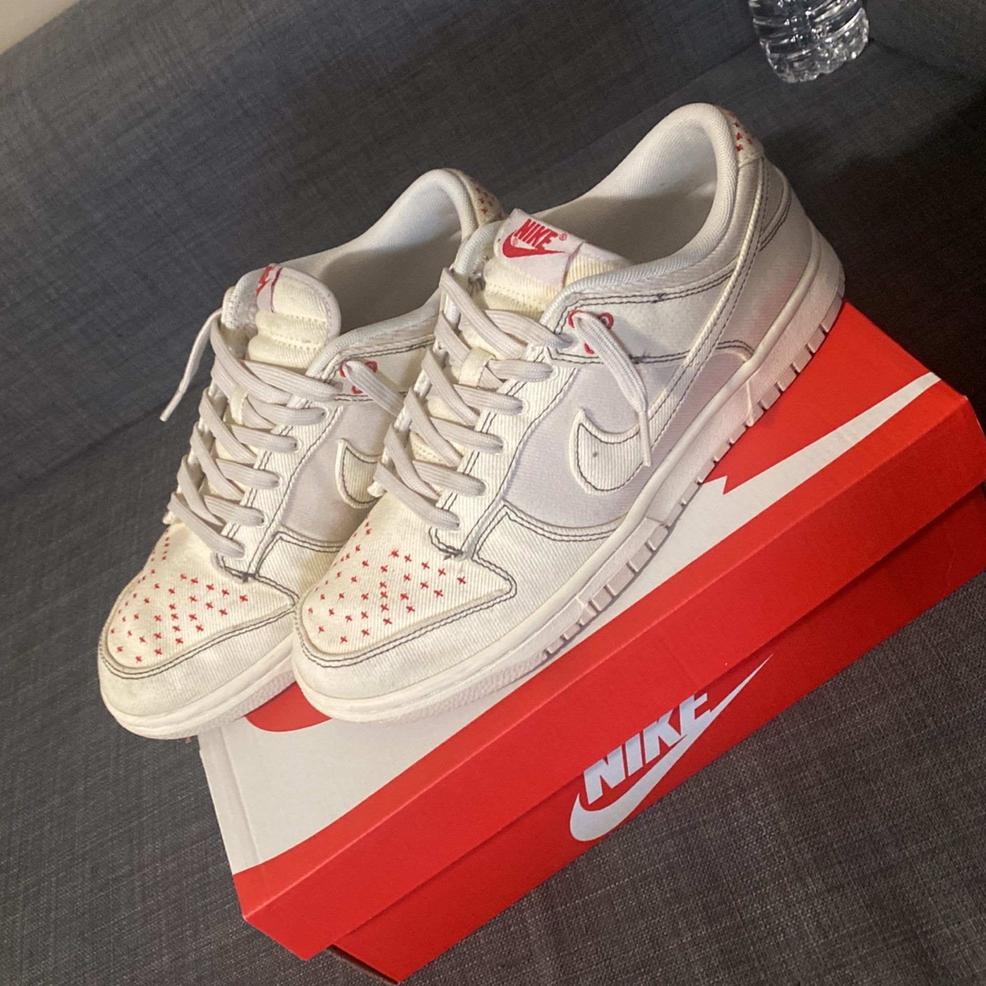 Light Orewood Brown Sashiko Dunks 