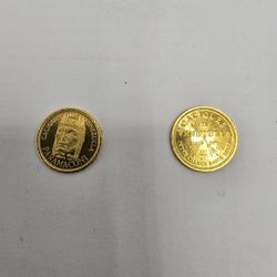 22 KT Venezuelan Gold Bullion Token (2)
