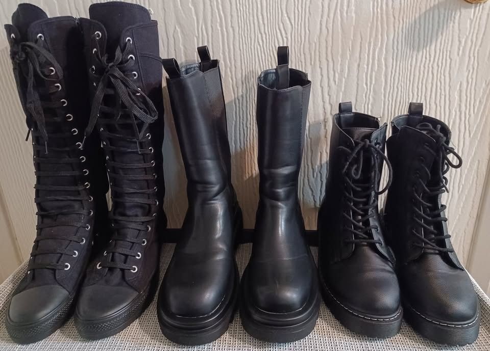 Brand New Boots And Sneakers