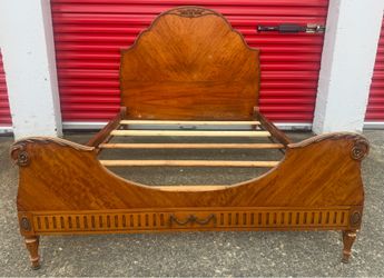 Gorgeous Antique Full Size Paine Furniture Company Bed Frame