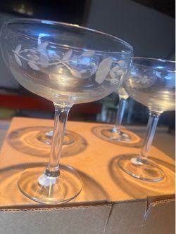 Mothers Day- Princess House Margarita Glasses