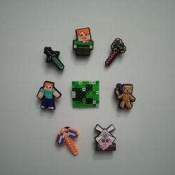 Minecraft Croc Charms 