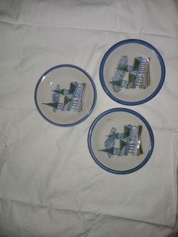 3 DESERT PLATES COMMERATING THE 117TH KENTUCKY DERBY /IM LOWERING THE PRICE AGAIN!!!!!!