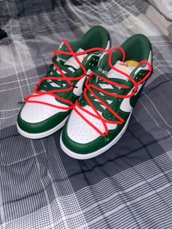 Nike Dunk Low x Off-White Pine Green