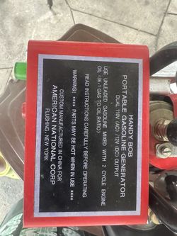 Handy No portable Gasoline Generator