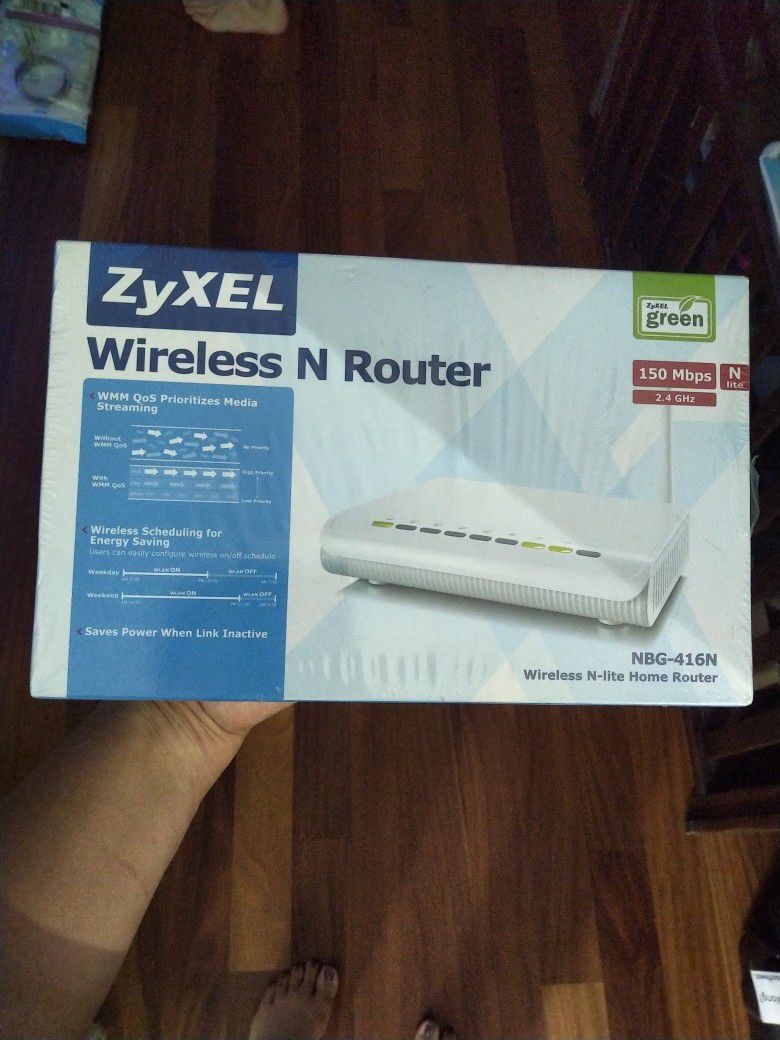 Instruere Rotere skandale zyXEL Wireless N Router - NBG-416N for Sale in Fullerton, CA - OfferUp