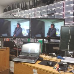 DUO MONITOR WITH STAND $150