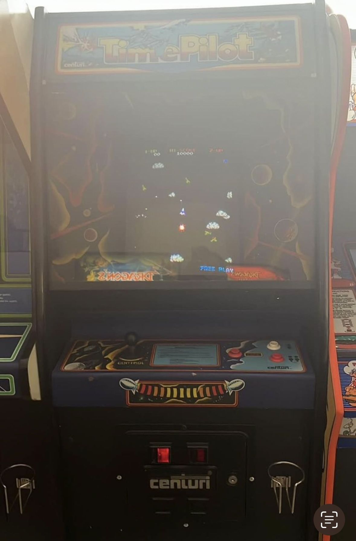 Time Pilot Arcade Machine